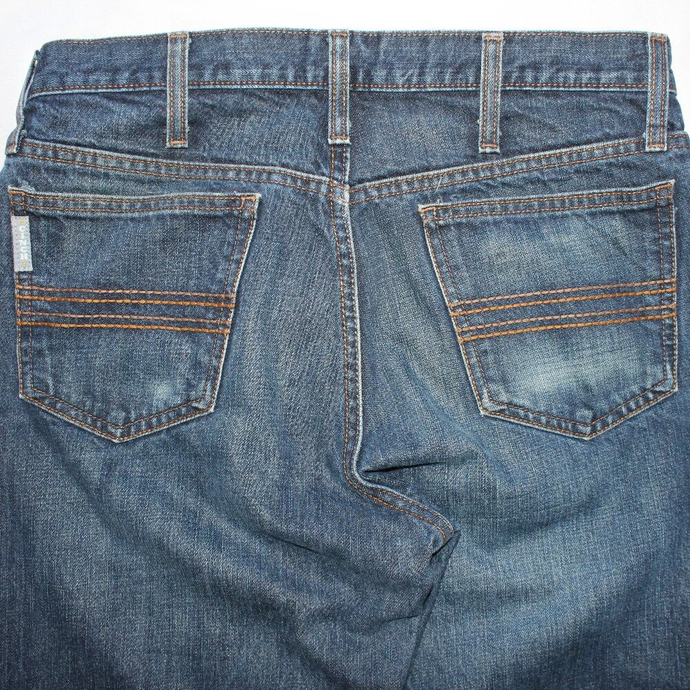 Cinch Jeans Men's 31x32 Silver Label Slim Fit Straight Leg Medium Wash Cowboy - Picture 10 of 15